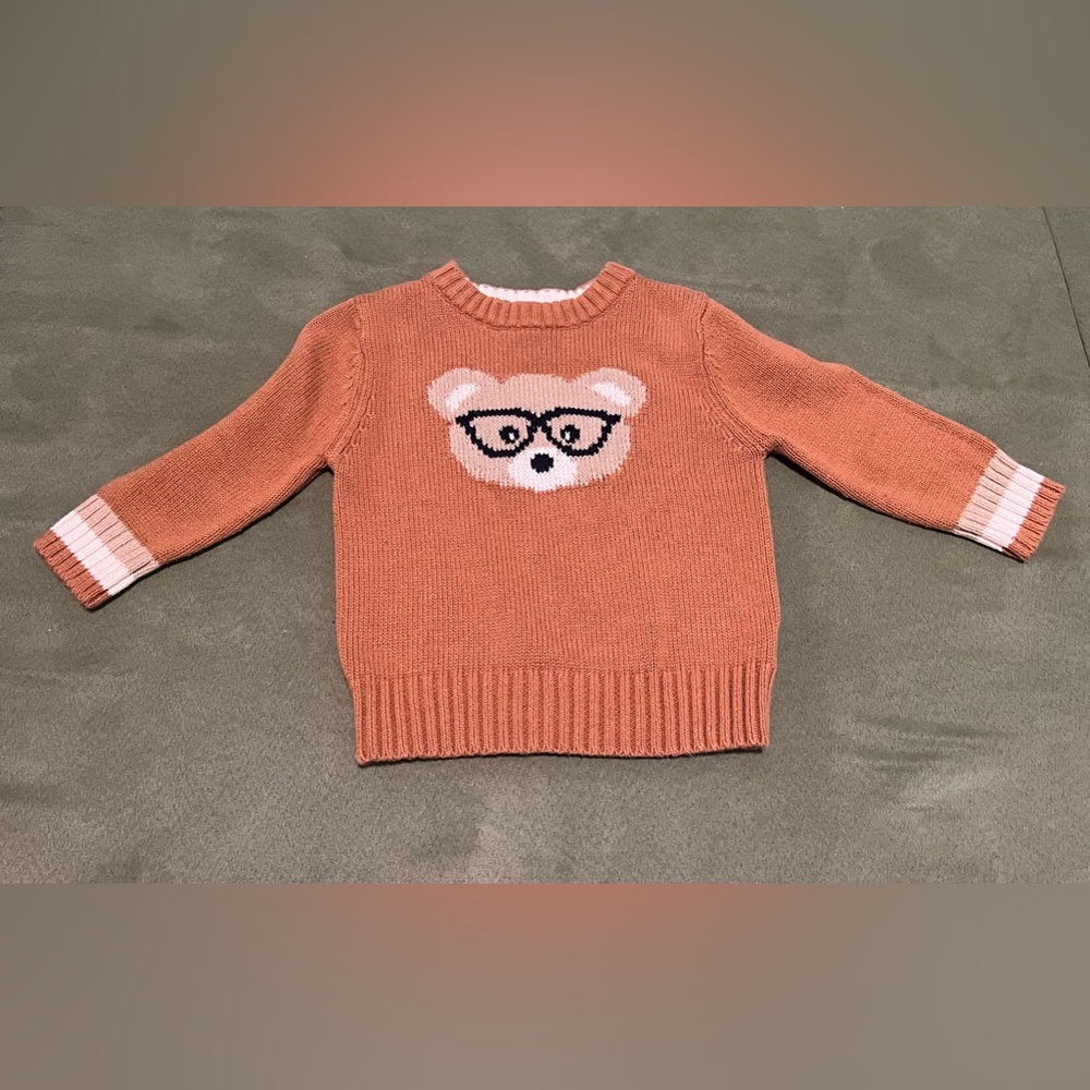 Cat & Jack Bear Sweater 18 months - Picture 1 of 3